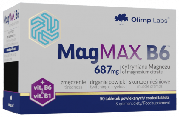 Olimp Labs MagMAX B6, МагМАКС Б6, 50 таблеток